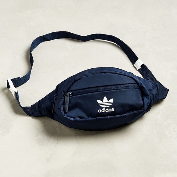 Adidas Originals navy fanny pack OS